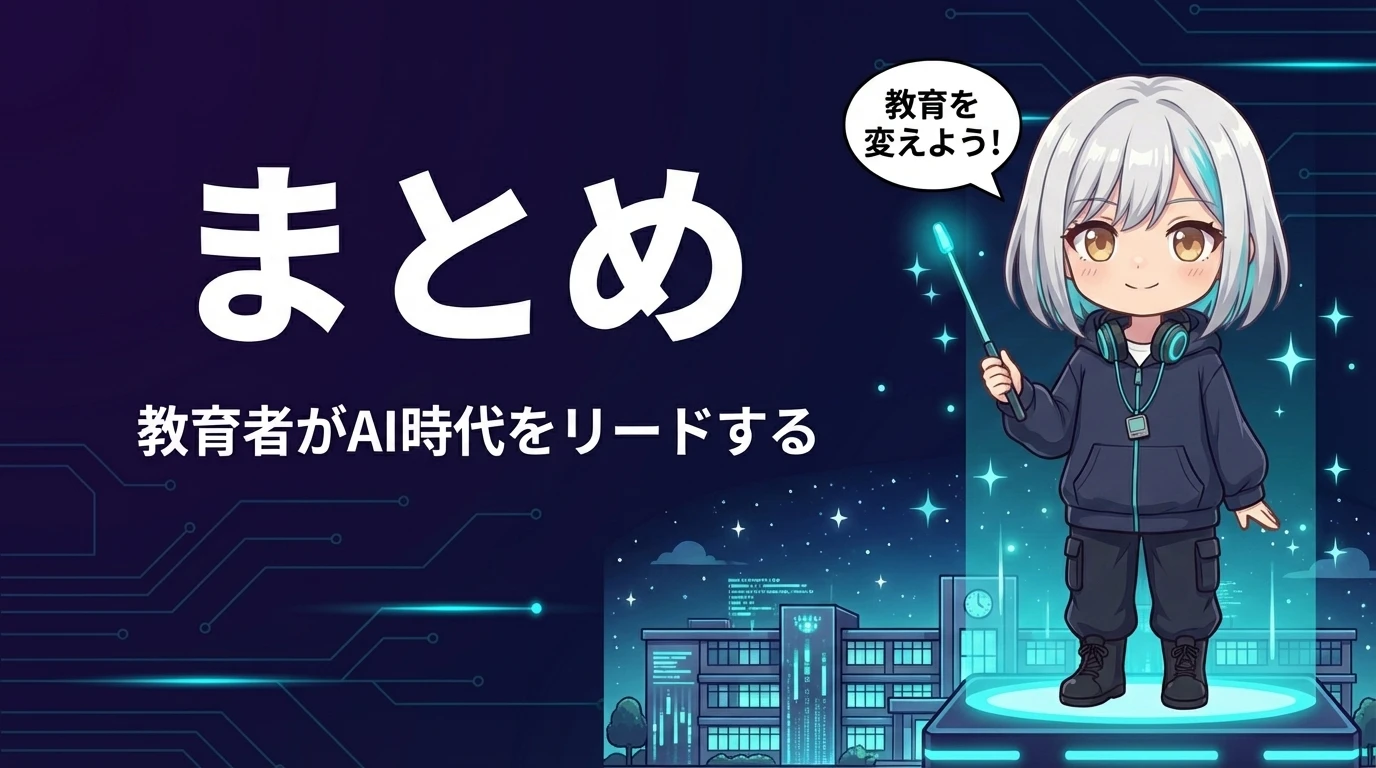 教育者がAI時代をリードするためのまとめ