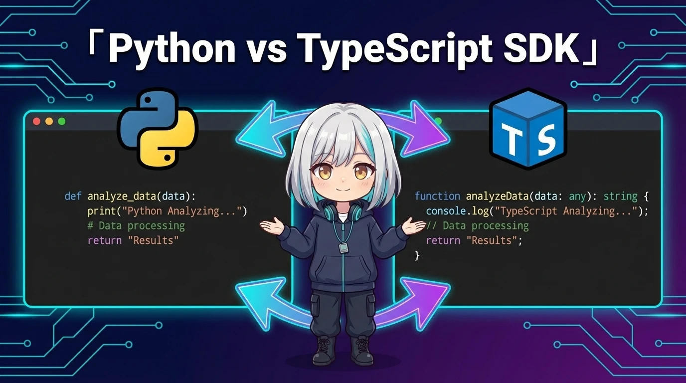 PythonとTypeScript SDKの比較