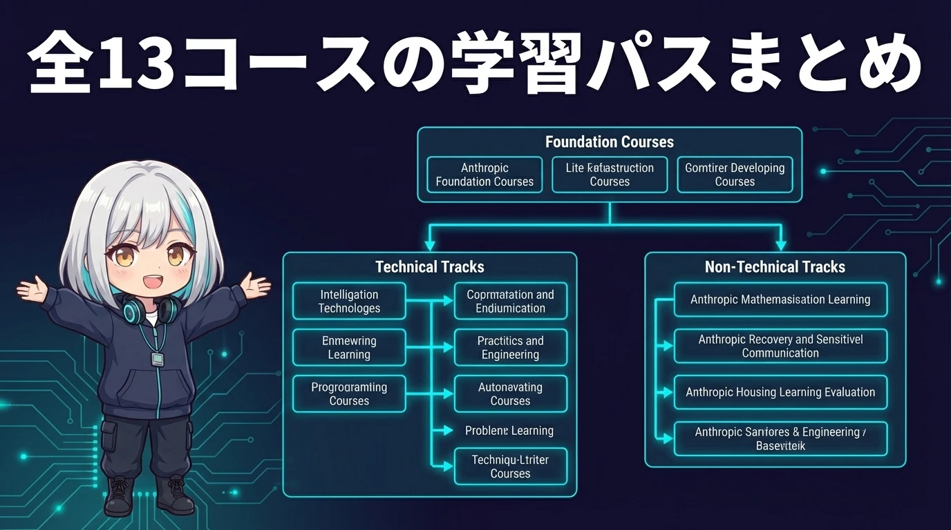 全13コースの学習パスまとめ