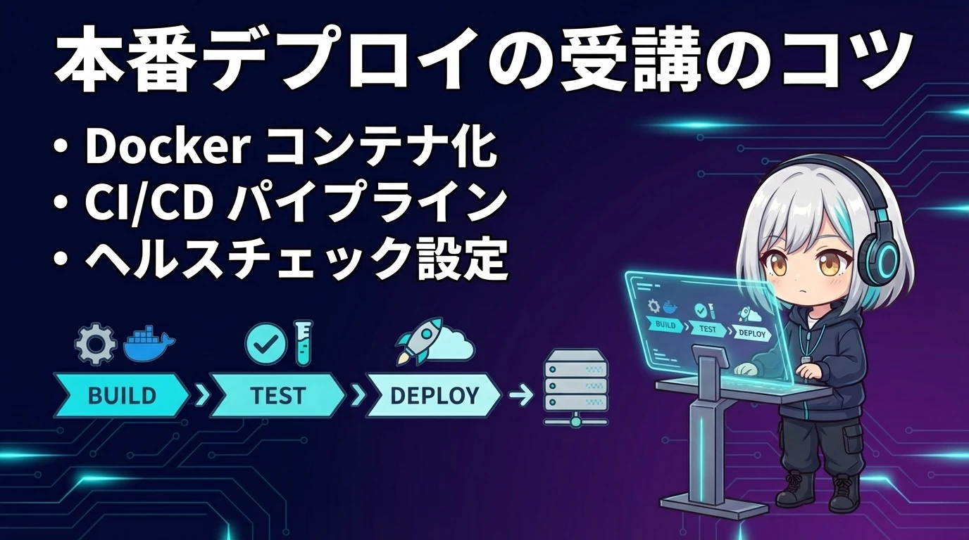 本番デプロイの受講のコツ