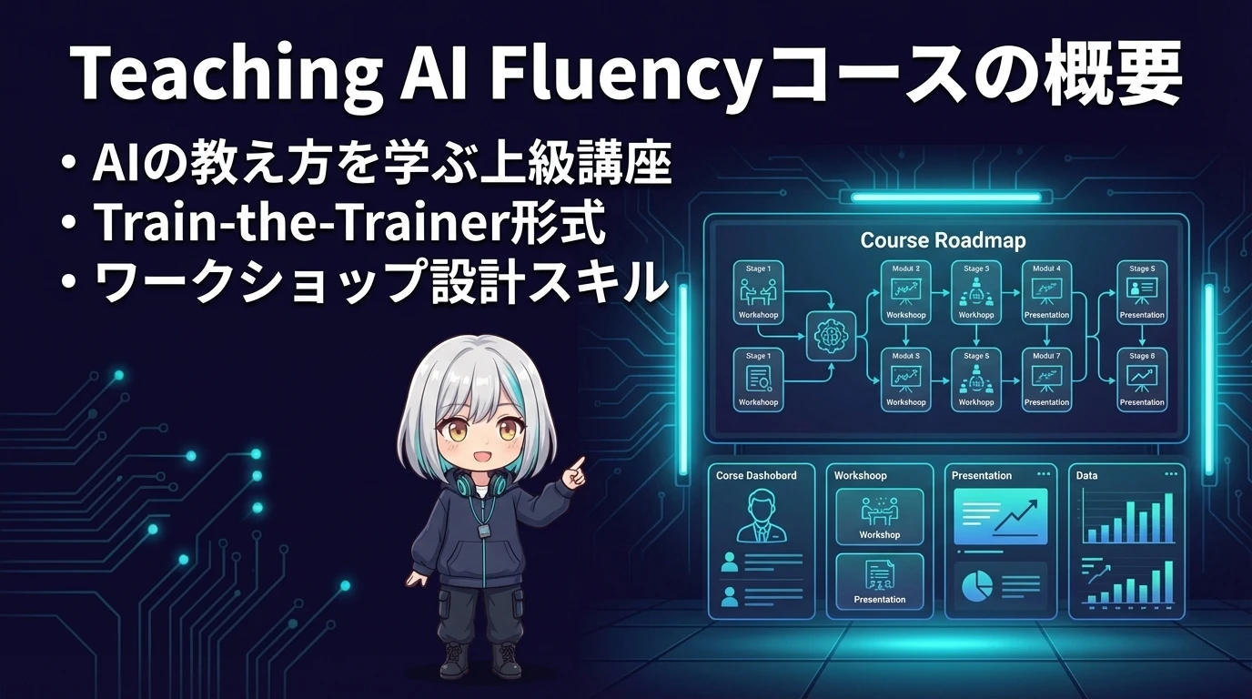 Teaching AI Fluencyコースの概要