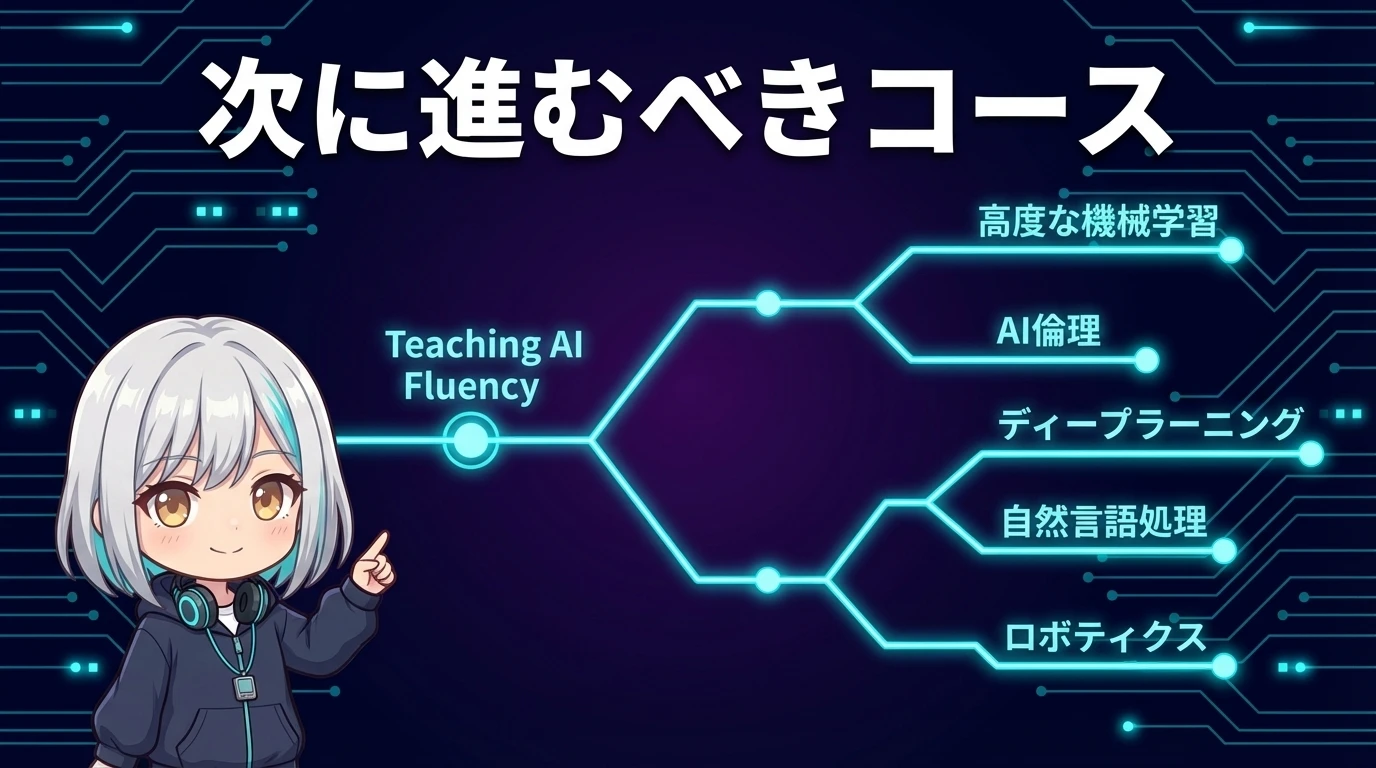 次に進むべきコースの学習パス