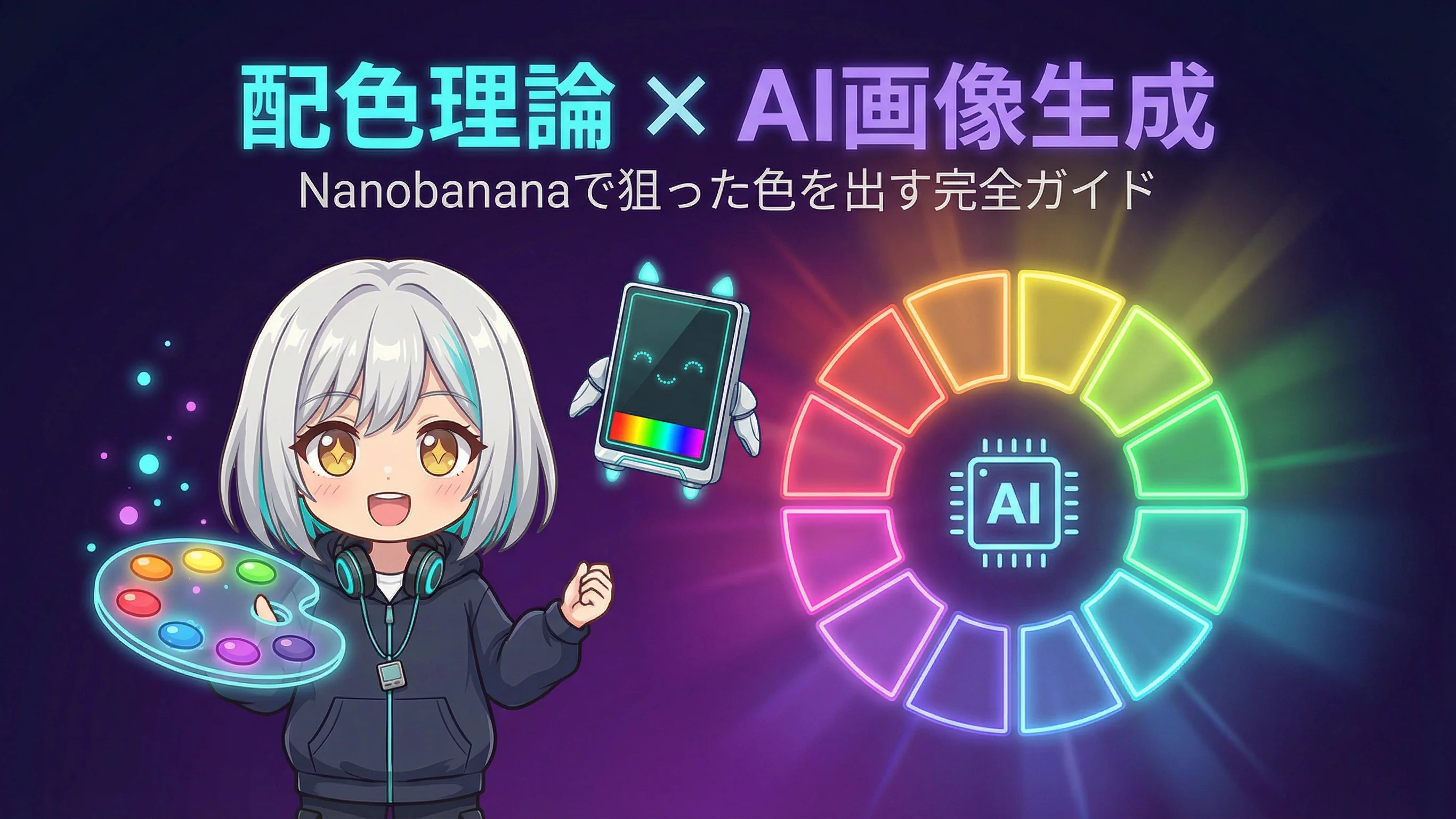 配色理論 × AI画像生成