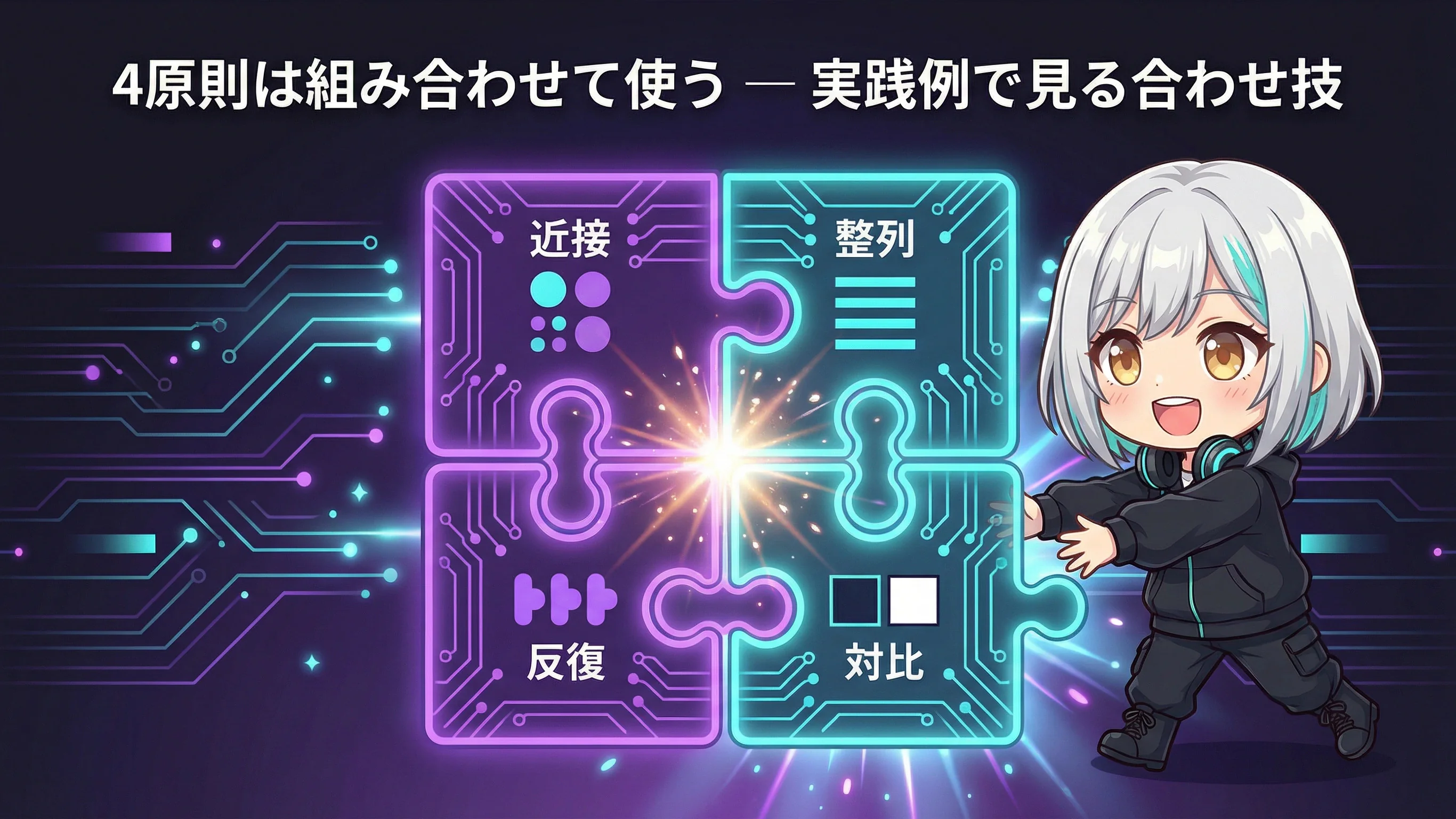 4原則の組み合わせ