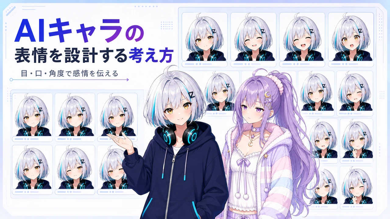AIキャラの表情を設計する考え方