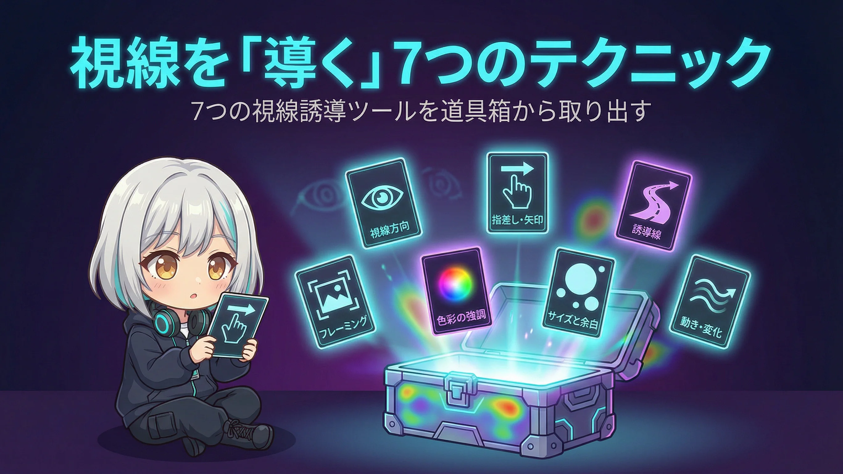 視線誘導7つのテクニック