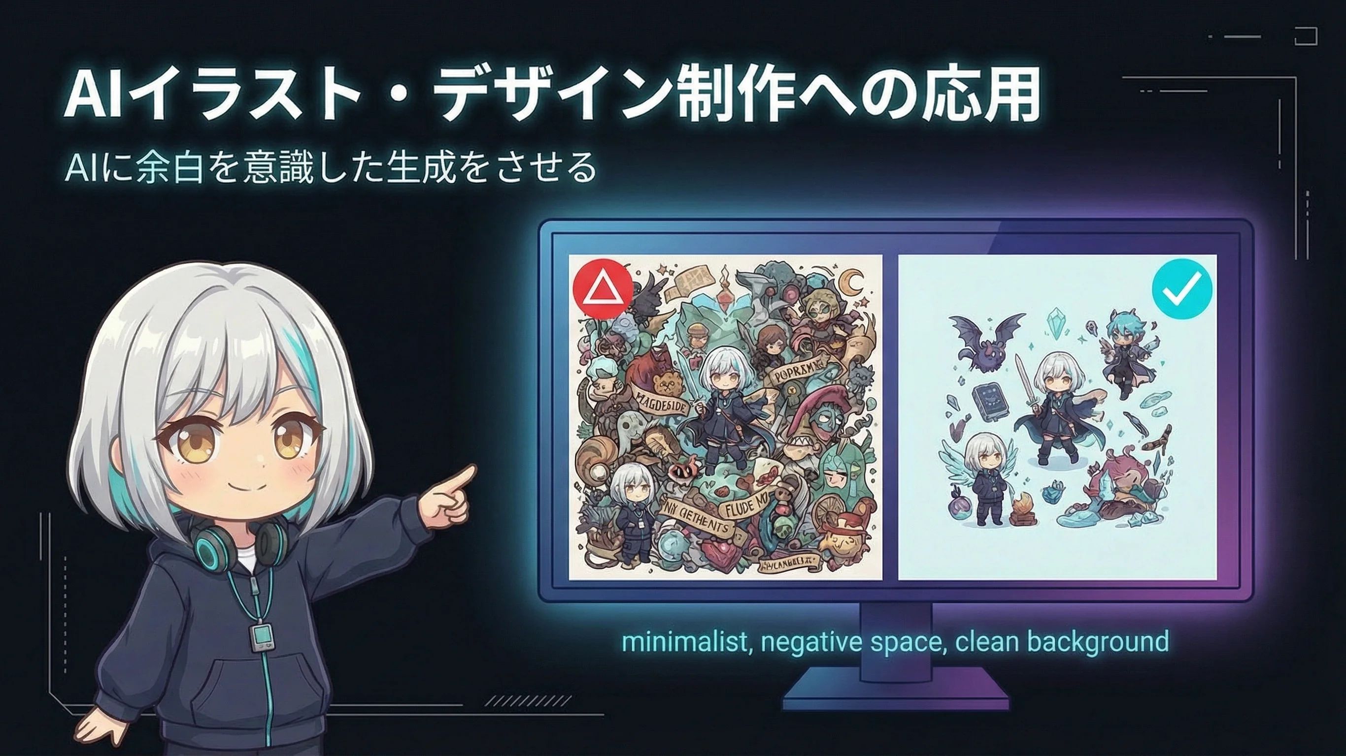 ネガティブスペースアート