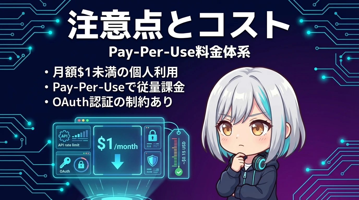 X API Pay-Per-Useのコスト