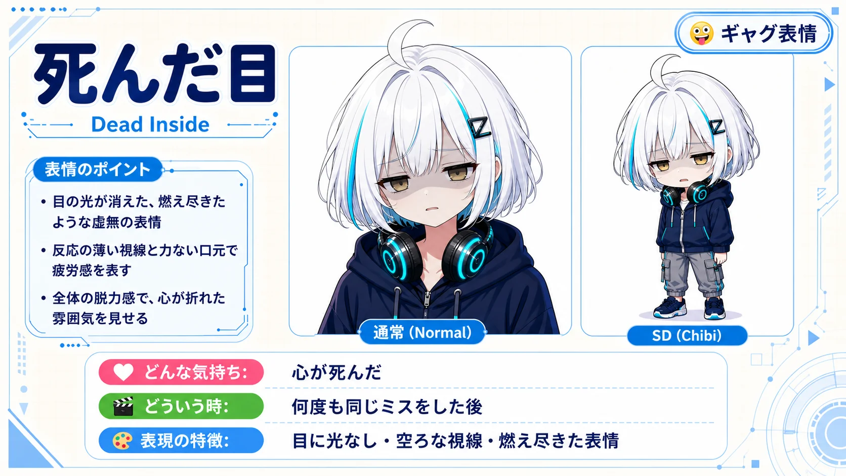 死んだ目