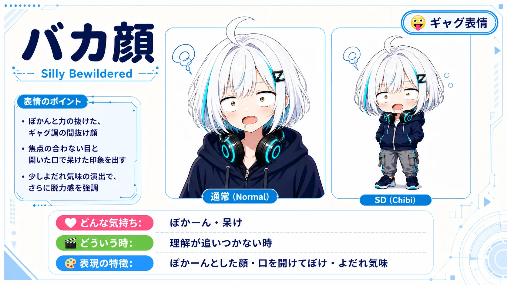 バカ顔