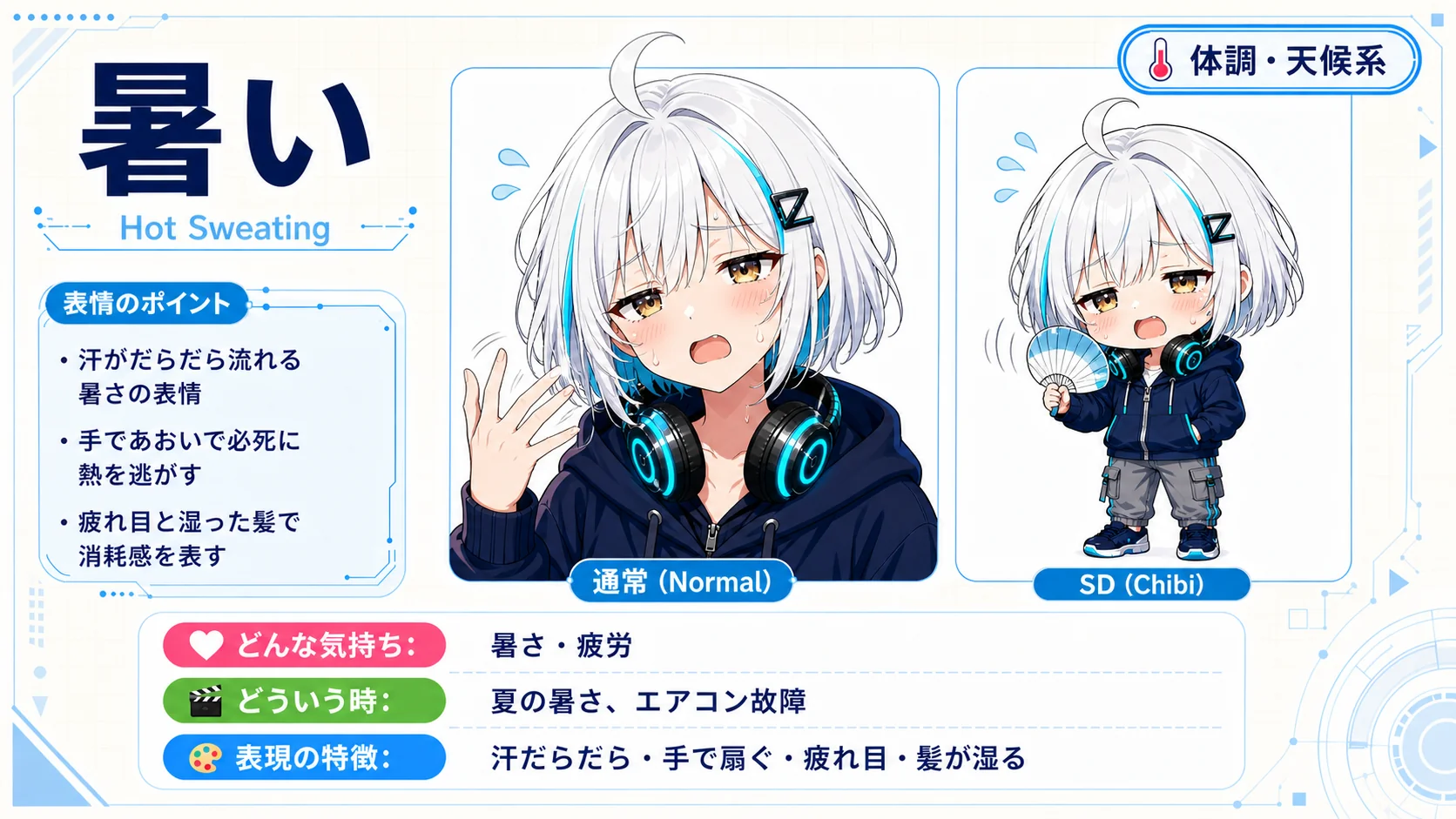 暑い