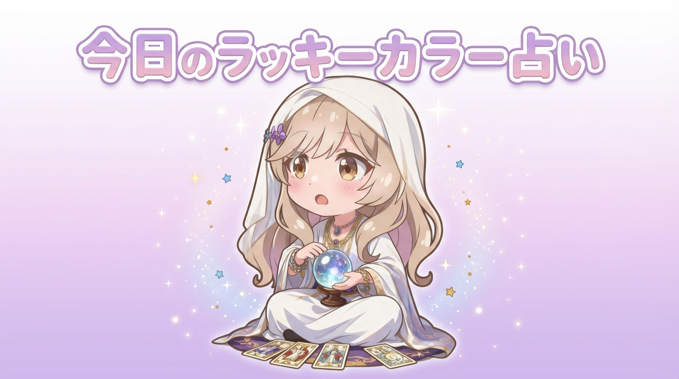 今日のラッキーカラー占い