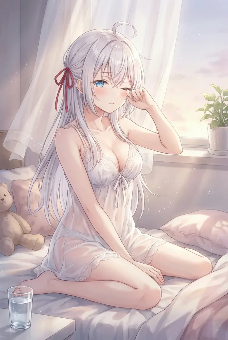 【アーリャ】朝の目覚め、柔らかな光に包まれて