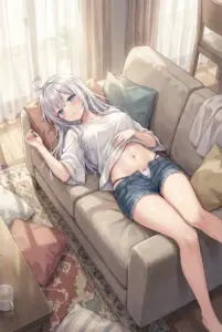 【アーリャ】陽だまりソファでまったり休日