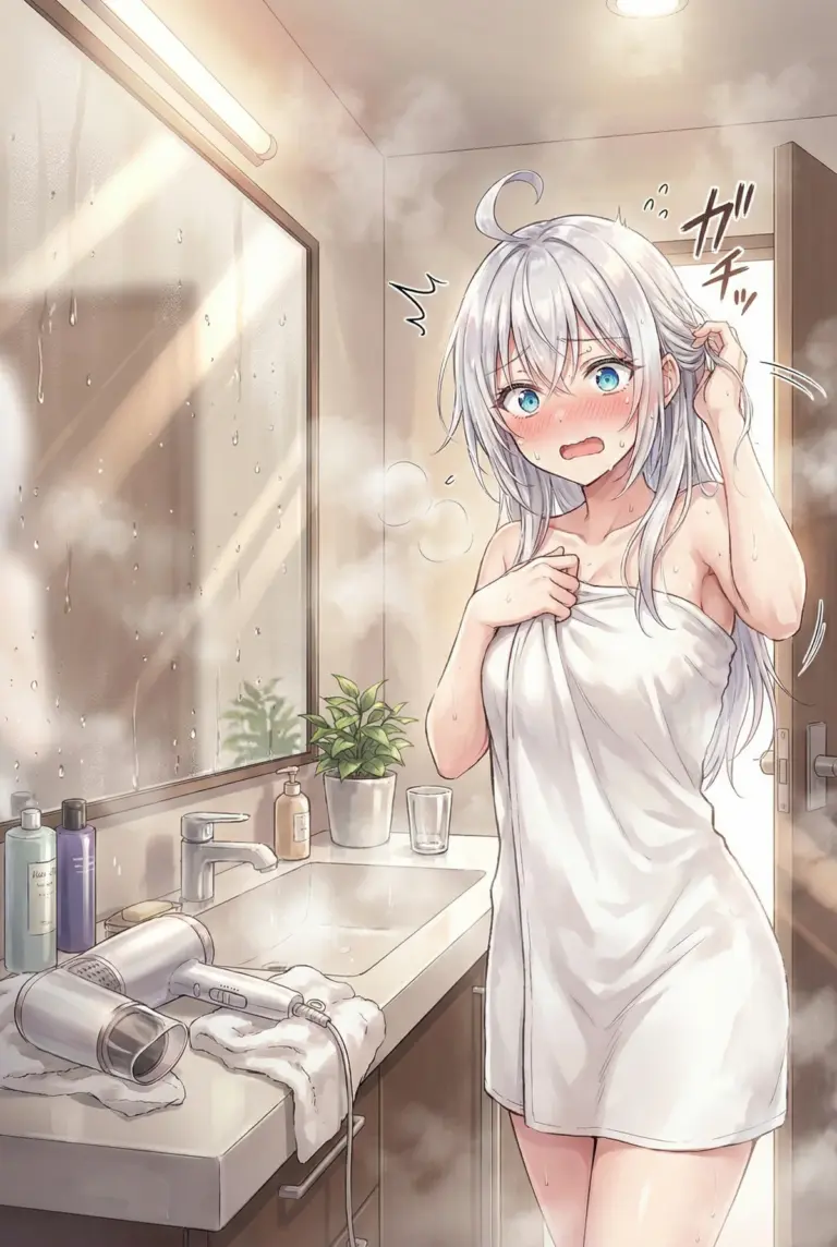 【アーリャ】湯上がり姿の赤面ハプニング