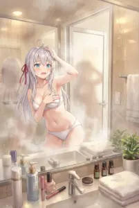 【アーリャ】湯気立つバスルームでドキッ！