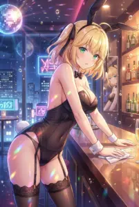 【アニスフィア・ウィン・パレッティア】魅惑のバニーバーテンダー