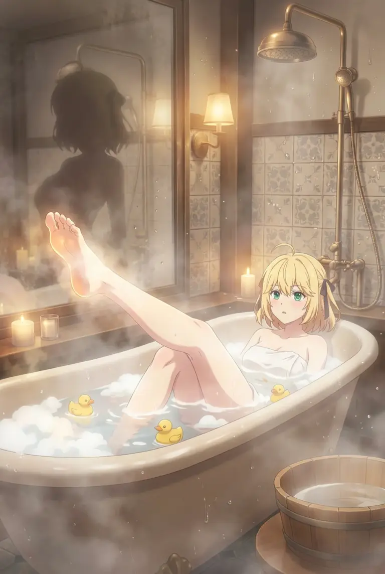 【アニスフィア】湯けむりバスタイムの癒やし