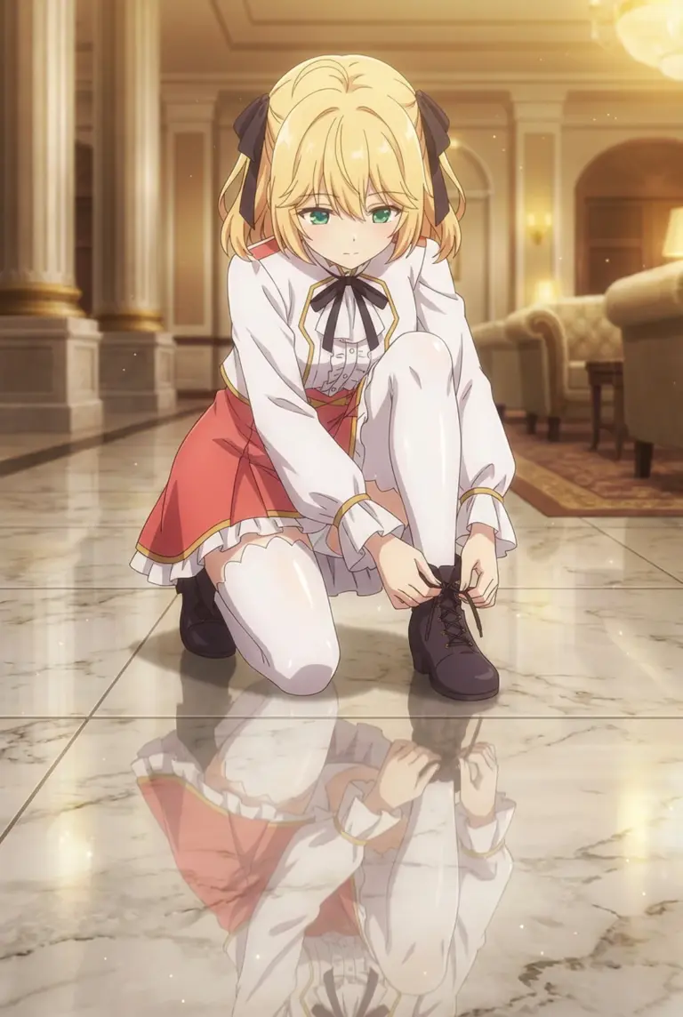 【アニスフィア・ウィン・パレッティア】出発前の静かな準備