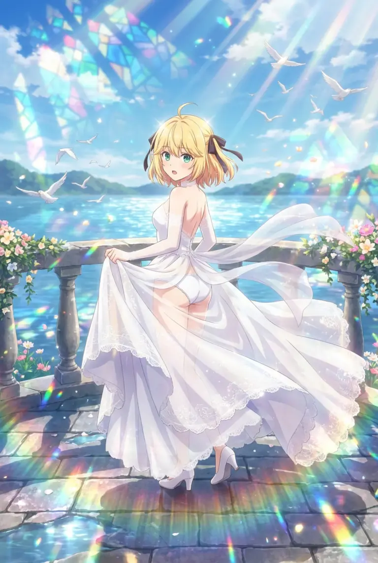 【アニスフィア】祝福のウェディングドレス姿