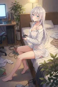 【アーリャ】お部屋でまったりゲーム時間