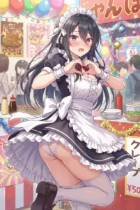 【君嶋 綾乃】お祭りメイドのドキドキ告白♡