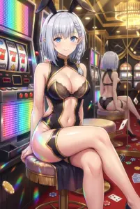 【ベータ】カジノで誘惑のバニーガール
