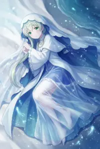 【セシリア】聖女の祈り、幻想的な水中世界