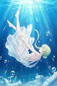 【セシリア】光差す水底遺跡と神秘の浮遊