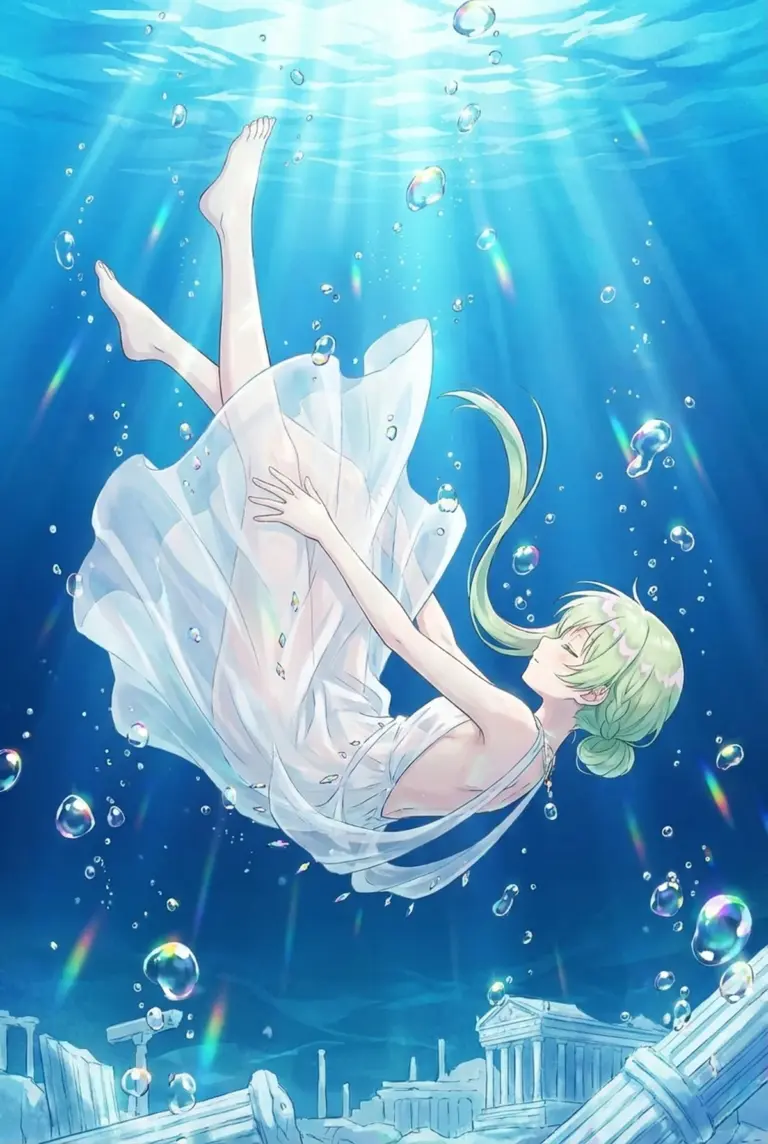 【セシリア】光差す水底遺跡と神秘の浮遊