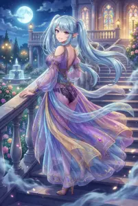 【イプシロン】月夜の館で魅せる優雅な一夜