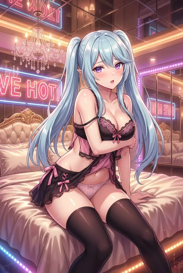 【イプシロン】夜のホテルで魅せるドキドキの姿