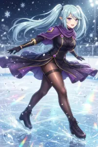 【イプシロン】雪降る夜の氷上舞踏