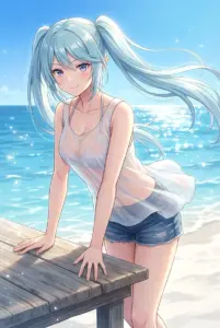 Epsilon’s Sparkling Summer Beach Day from The Eminence in Shadow