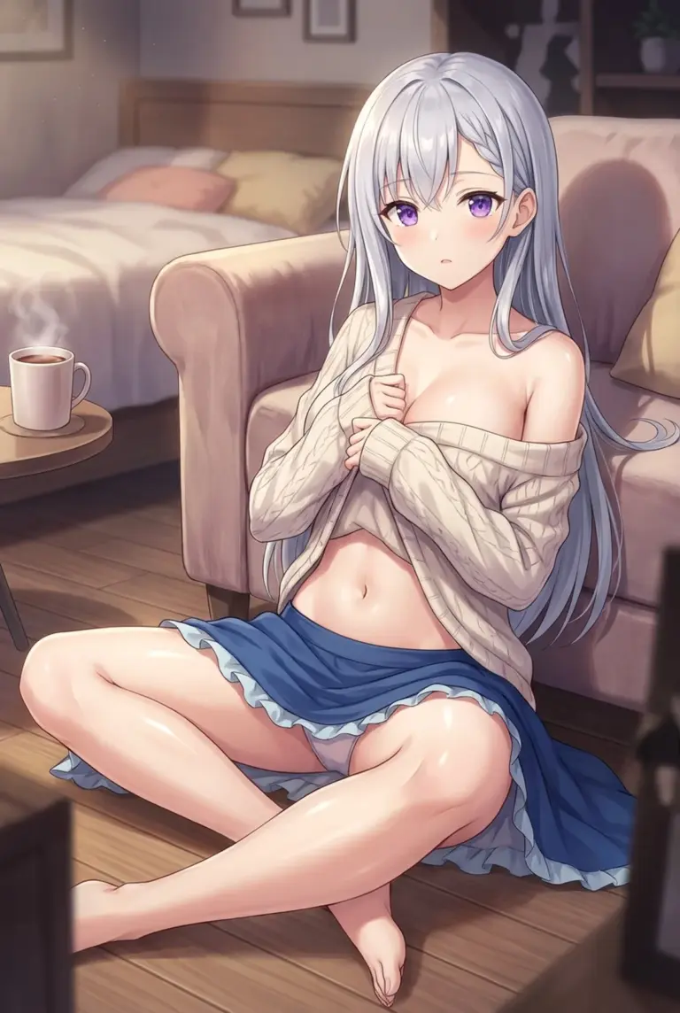 【ユフィリア・マゼンタ】お部屋でくつろぐ魅惑の姿