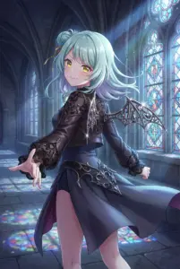 【小柳香穂】ステンドグラス輝くゴシックの夜