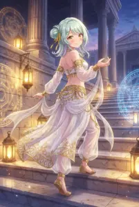 【小柳香穂】異国の神殿で魅せる幻想的な舞踏