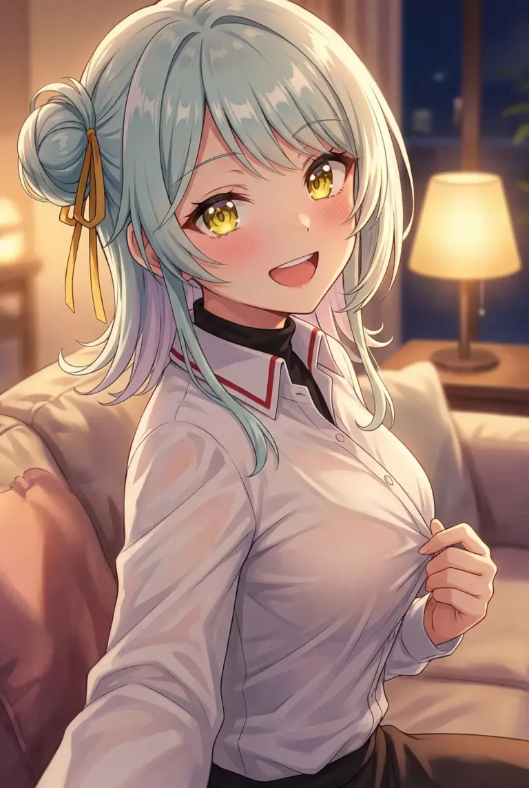 【小柳 香穂】照れた笑顔が魅せる夕暮れ