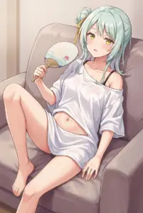 【小柳 香穂】暑さにぐったり、汗ばむ夏の午後