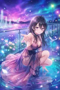 【君嶋 綾乃】夢幻の夜、魅惑のランジェリー姿