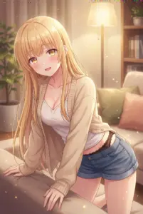 【椎名真昼】お家で見せる天使のくつろぎ姿