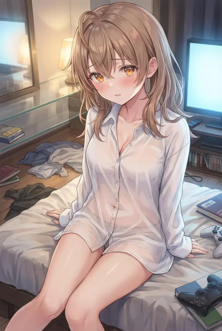 【マーシャ / マリヤ・ミハイロヴナ・九条】お部屋でドキドキの視線