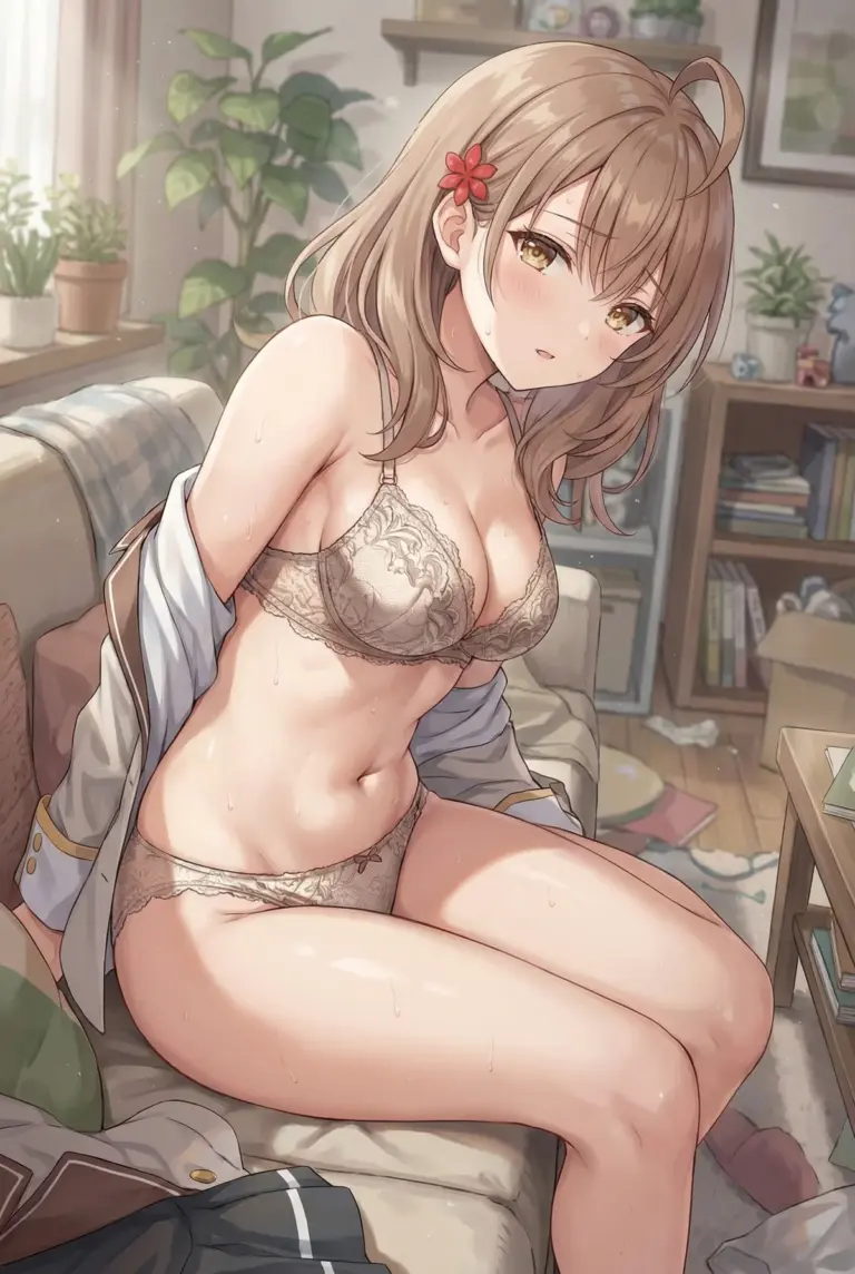 【マーシャ】夏の気だるい午後、汗ばむ素肌