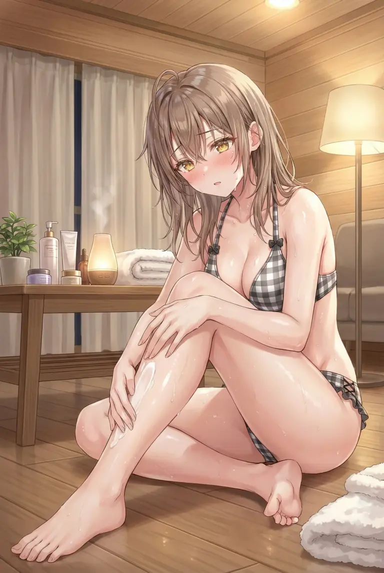 【マーシャ】お風呂上がりの秘密のボディケア