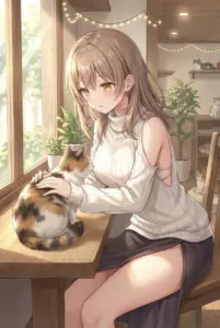 【マーシャ】猫と過ごす癒やしのひととき