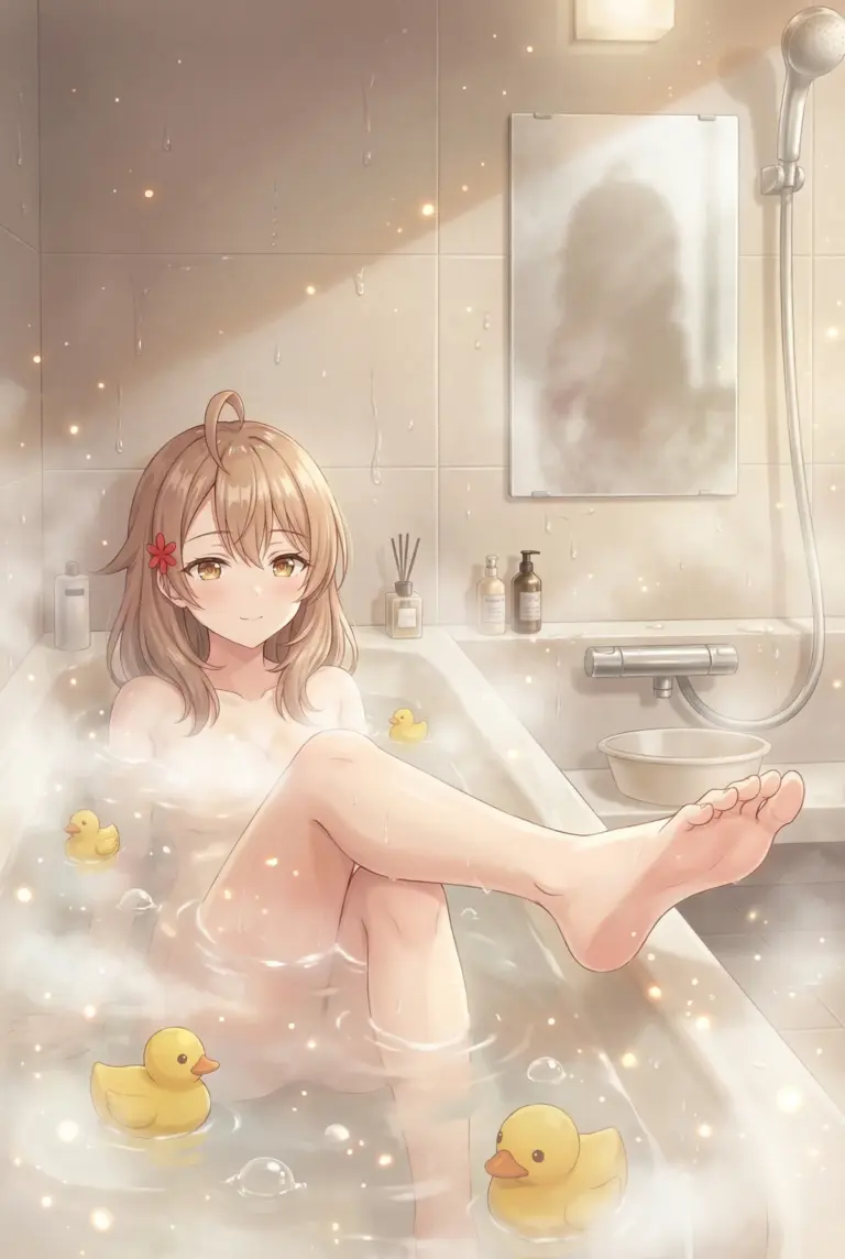 【マーシャ】あたたかい泡風呂で癒しの笑顔