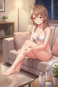 【マーシャ】お風呂上がりの夜のスキンケア