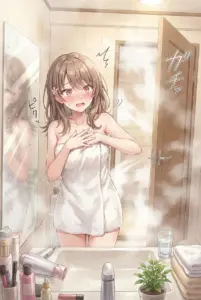 【マーシャ】湯上がりのマーシャが恥じらう姿