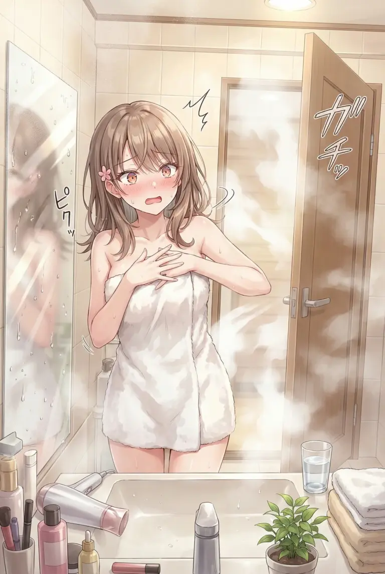 【マーシャ】湯上がりのマーシャが恥じらう姿