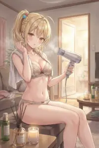 【宮前 乃々亜】お風呂上がりの無防備なひととき